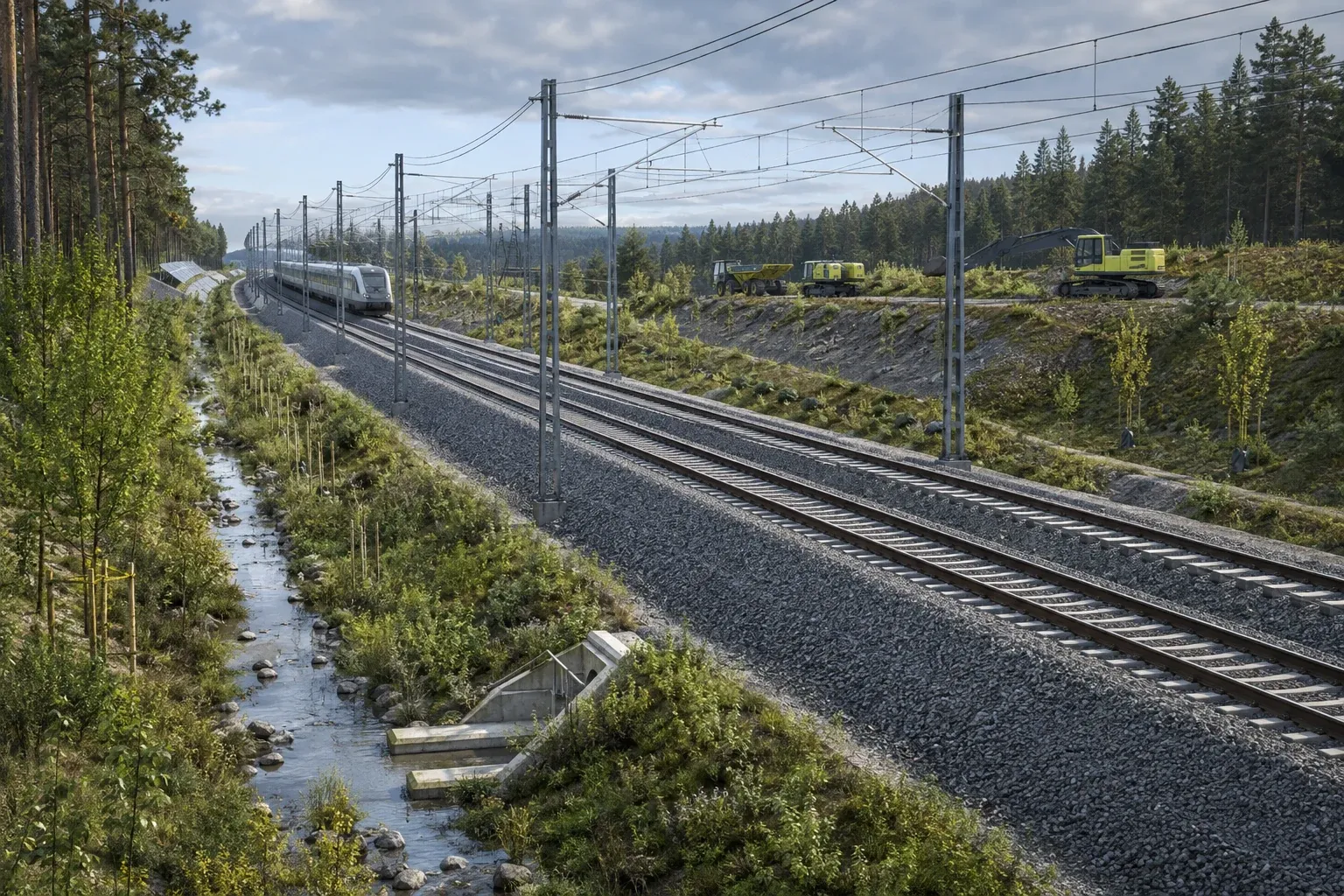 Dubbelspår ska minska klimatpåverkan med 60 %
