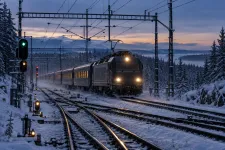 Illustrationsbild av svensk järnvägsinfrastruktur