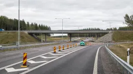 Illustrationsbild av svensk väginfrastruktur
