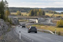 Illustrationsbild av svensk väginfrastruktur