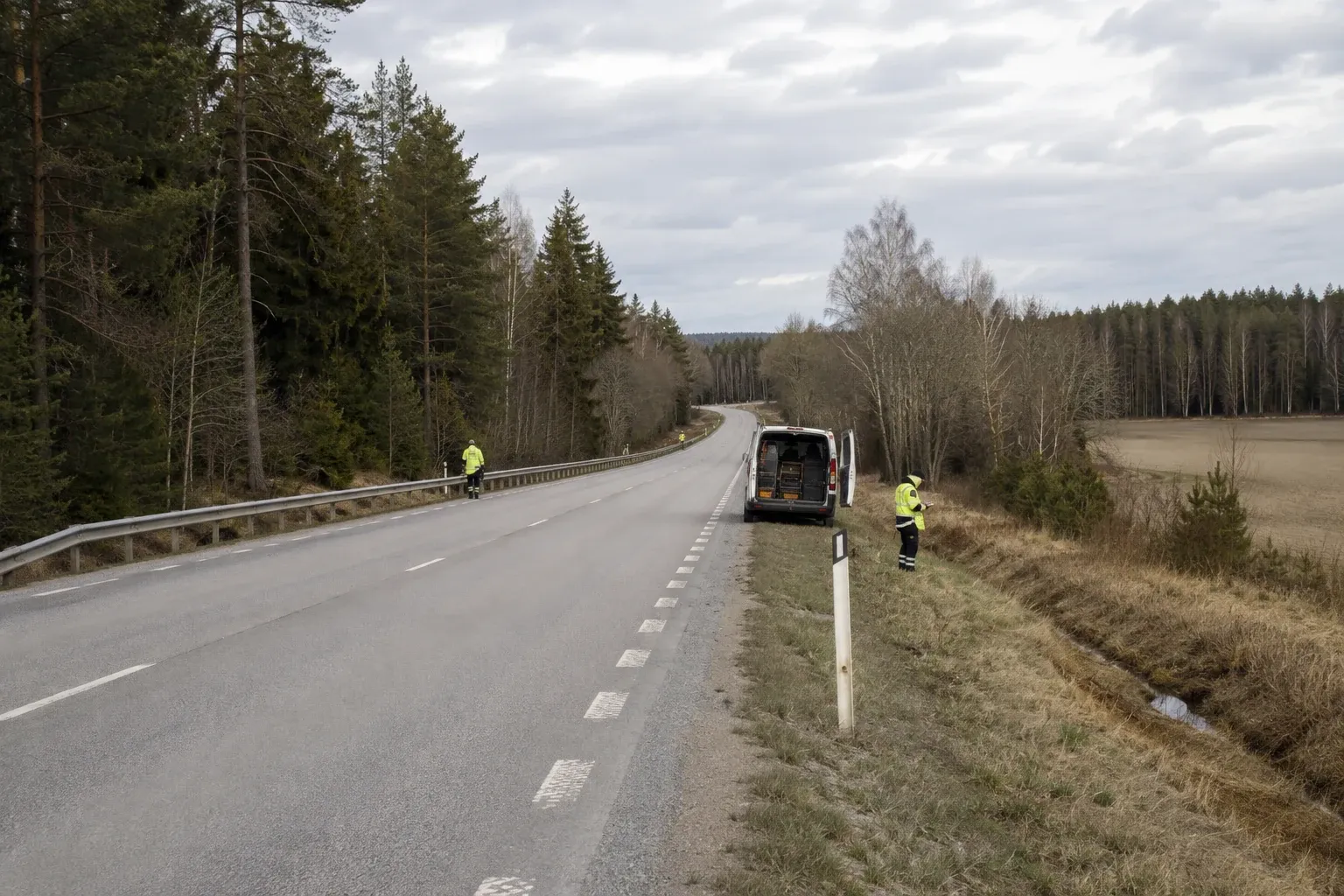 Undersökningar på väg 288 kan begränsa framkomligheten